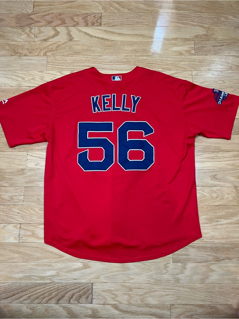 Majestic Boston Red Sox Joe Kelly #56 Jersey 2018 World Series Champions